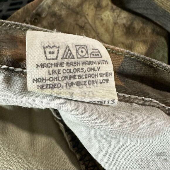 Wrangler Camo Double Knee Hunting Outdoor Pants Made In USA Vtg Men’s 42x30 - Picture 6 of 7
